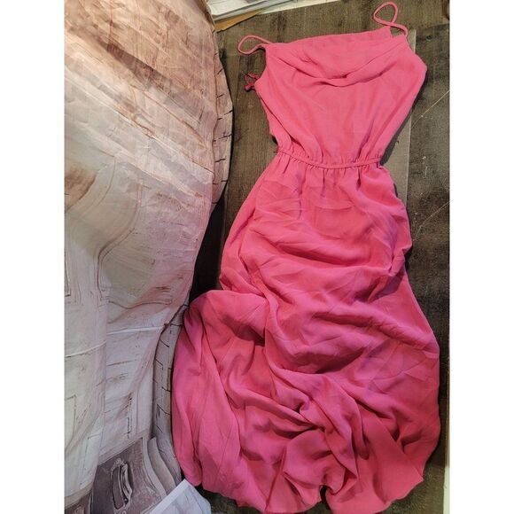 Ferrali by Phillipe pink dress 9/10 flowy women's - Picture 1 of 6